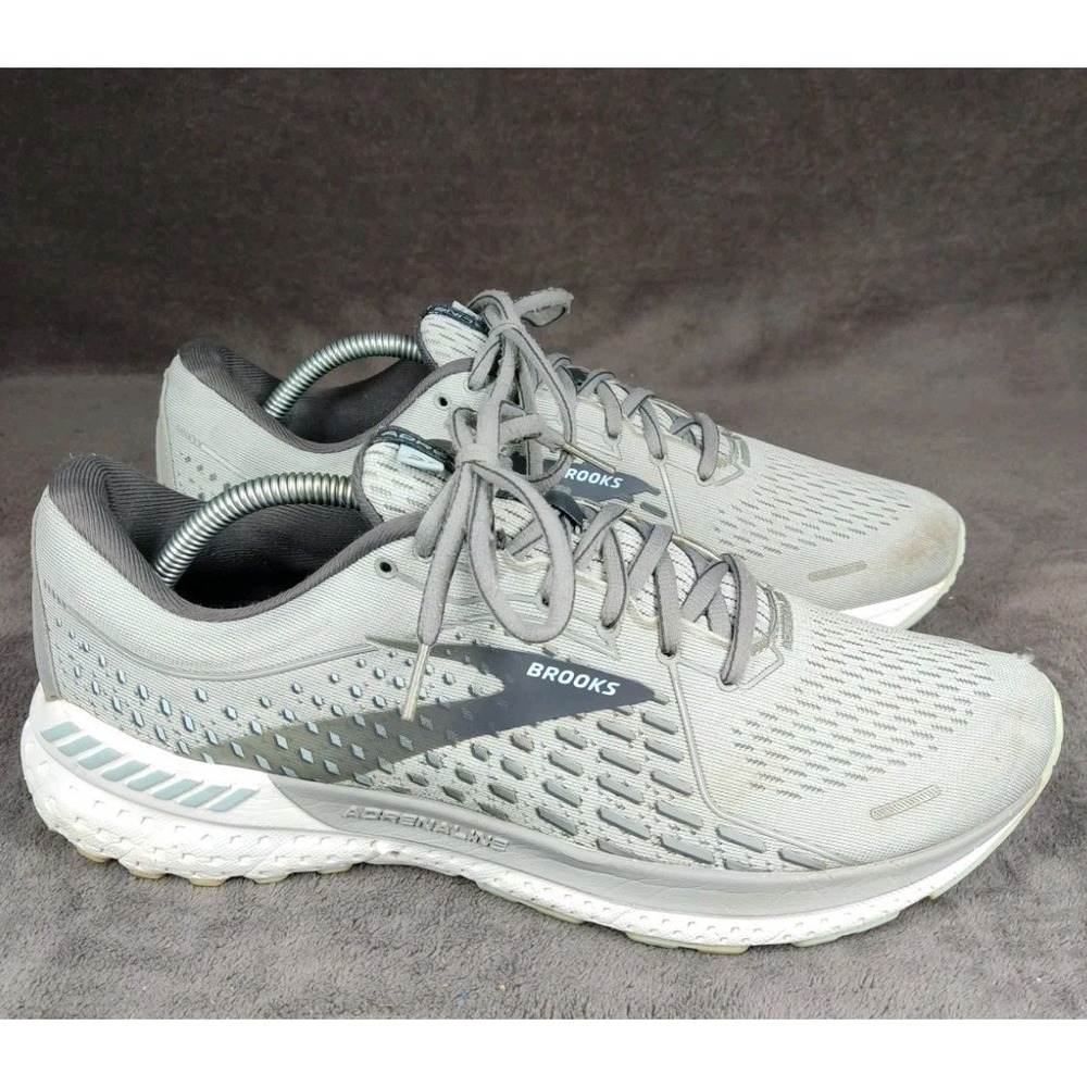 Brooks Adrenaline 21 Gray Athletic‎ Running Shoes Men's Size 12